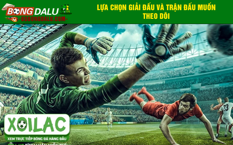 Hướng dẫn cách theo dõi KQBD tại Xoilac