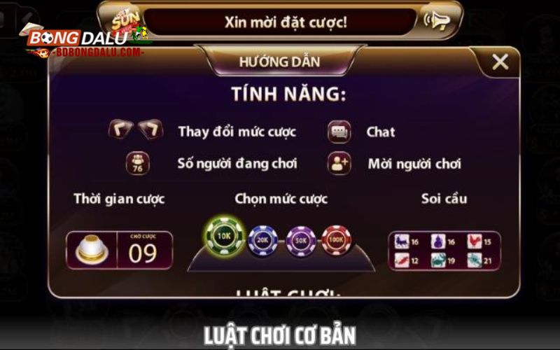 Cách chơi và tính tiền thưởng trong Bầu cua Sunwin20